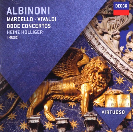 Heinz Holliger: Albinoni:Oboe Concertos (Virtuoso) [CD]