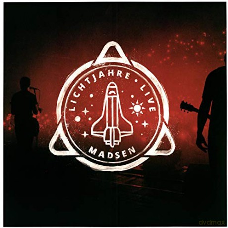 Madsen: Lichtjahre Live (Limited) (Clear/Red Splatter) [2xWinyl]