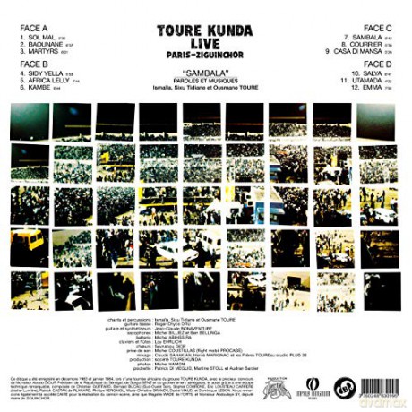 Toure Kunda: Live: Paris-Ziguinchor (remastered) [2xWinyl]