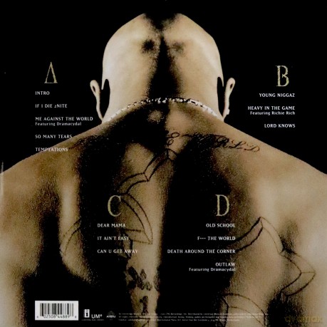2pac: Me Against The World (25th Anniversary) [2xWinyl]