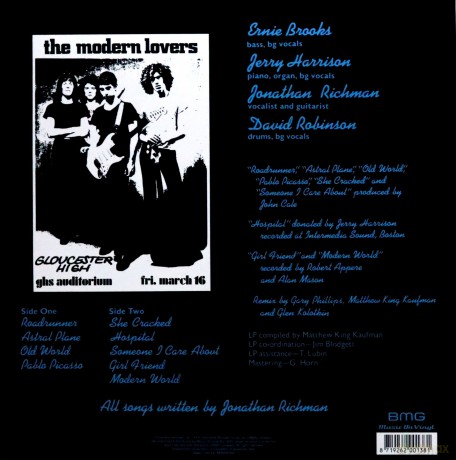 Modern Lovers,the: Modern Lovers [Winyl]