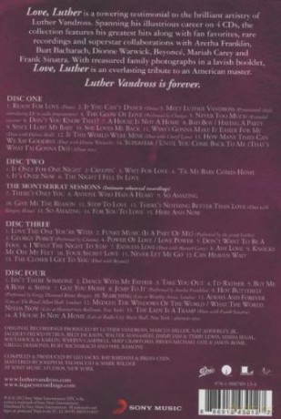 Luther Vandross: Love, Luther [4CD]