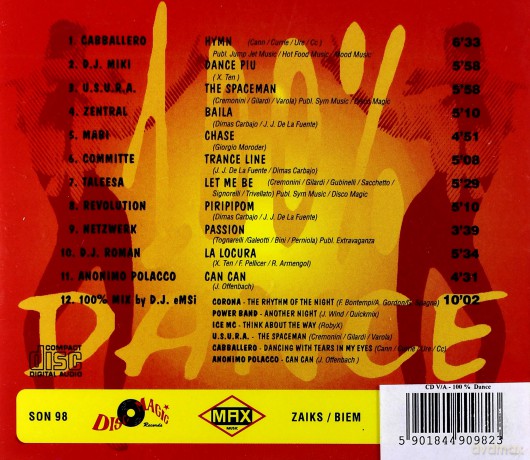 100% Dance [CD]