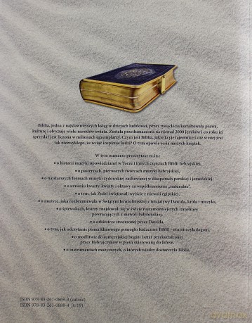 Wielkie Tajemnice Biblii 19: Muzyka - W dawnej Palestynie [książka]+[DVD] 