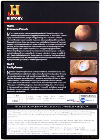 Kosmos - Tajemnice Wszechświata 32: Mars [DVD]