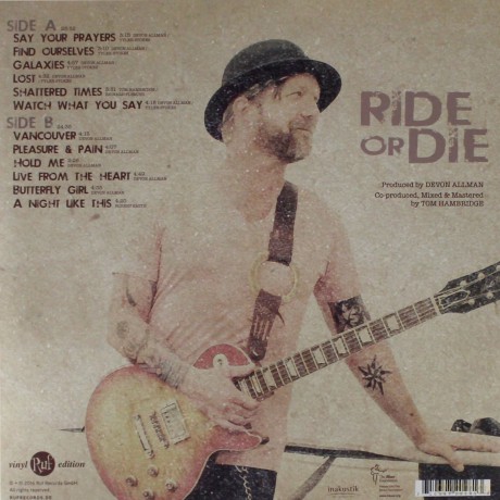 Devon Allman: Ride Or Die (Limited) (Colored) [Winyl]