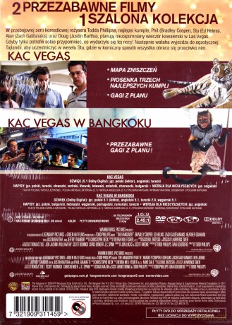 Kac Vegas / Kac Vegas w Bangkoku (Kac Vegas 2) [BOX] [2DVD]