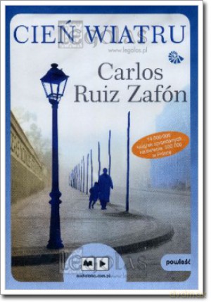 Cień wiatru - Carlos Ruiz Zafon [AUDIOBOOK] [CD]