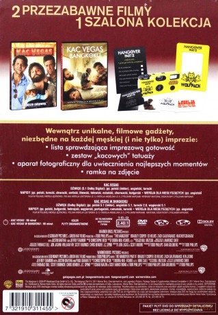 Kac Vegas / Kac Vegas w Bangkoku (Kac Vegas 2) [BOX] [2DVD]