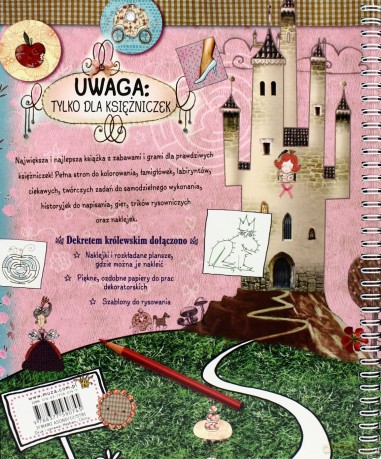 Księżniczki. 100 kreatywnych zabaw i gier - Andrea Pinnington [KSIĄŻKA]