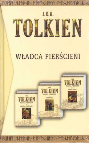 Władca Pierścieni, tom 1-3 - J.R.R. Tolkien [3xKSIĄŻKA]