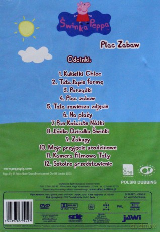 Świnka Peppa: Plac zabaw [DVD]