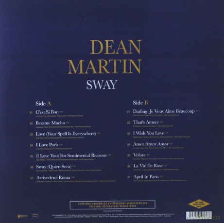 Dean Martin: Sway [Winyl]