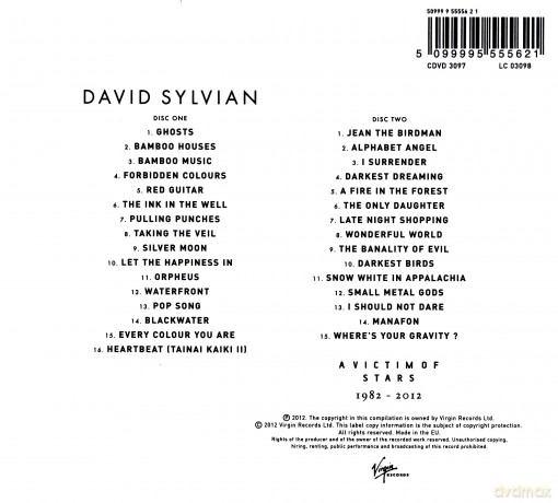 David Sylvian: A Victim Of Stars 1981-2001 (Limited Digipack) [2CD]