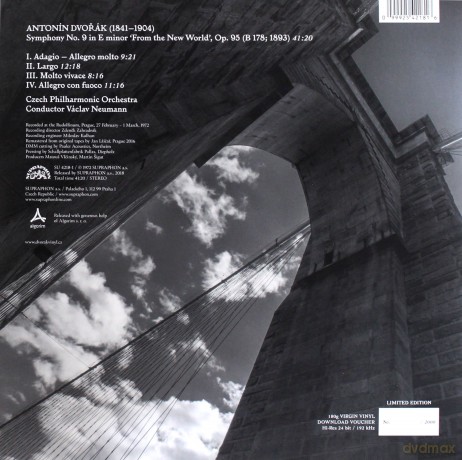 Czech Philharmonic Orchestra: Symphonie Nr.9 [Winyl]