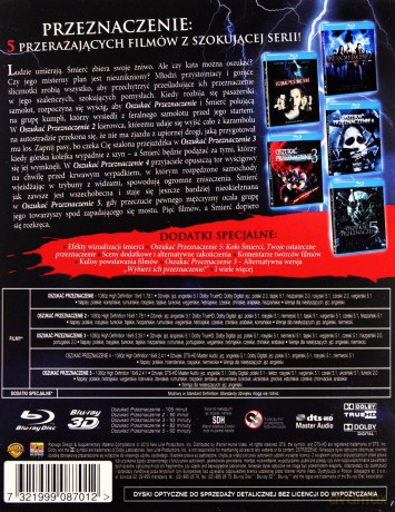 Oszukać przeznaczenie 1-5 [5Blu-Ray]