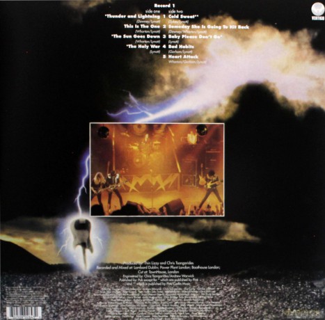 Thin Lizzy: Thunder And Lightning [Winyl]