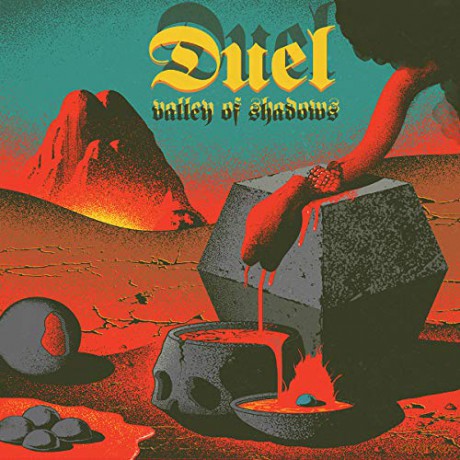 Duel: Valley Of Shadows (Limited) (Black/Blue/White/Yellow Splatter) [Winyl]