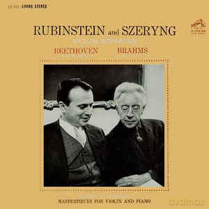 Rubinstein and Szeryng: Violinsonate Nr.8 (200g/33rpm) [Winyl]