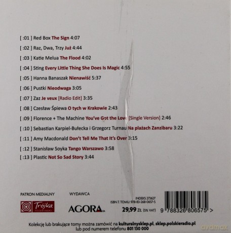 30 Lat Listy Przebojów Trójki (Tom 7): Rok 2010 vol. 1 (digibook) [CD]