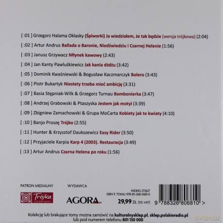 30 Lat Listy Przebojów Trójki (Tom 11): Wynalazki (digibook) [CD]