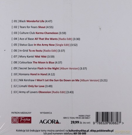 30 Lat Listy Przebojów Trójki (Tom 12): Żelowożalowe (digibook) [CD]