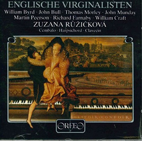 Ruzickova,Zuzana: Zuzana Ruzickova - Englische Virginalisten [Winyl]