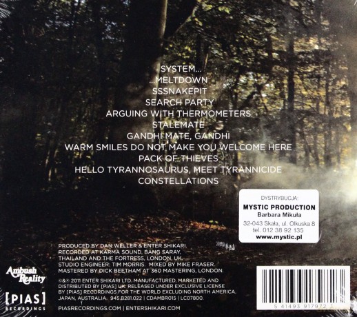 Enter Shikari: A Flash Flood Of Colour [CD]