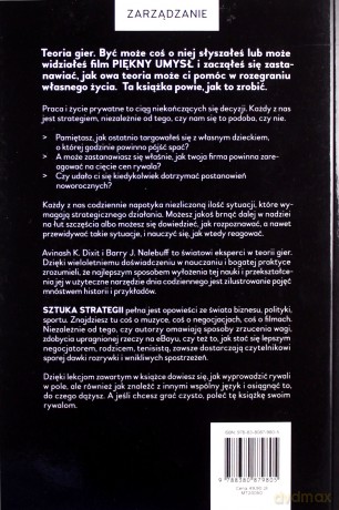 Sztuka strategii - Avinash K. Dixit, Barry J. Nalebuff [KSIĄŻKA]