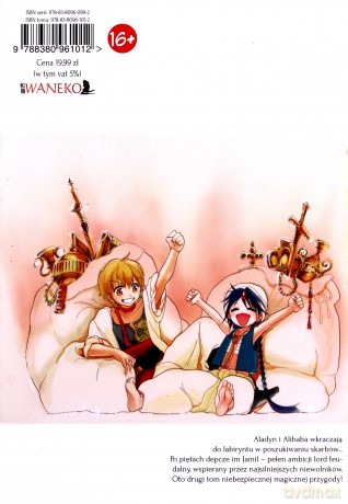 Magi: Labyrinth of Magic (Tom 2) - Shinobu Ohtaka [KOMIKS]