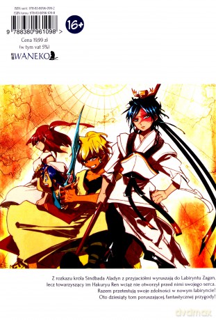 Magi: Labyrinth of Magic (Tom 10) - Shinobu Ohtaka [KOMIKS]