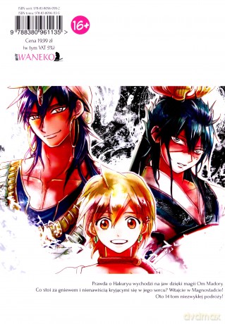 Magi: Labyrinth of Magic (Tom 14) - Shinobu Ohtaka [KOMIKS]