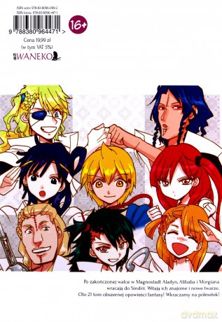 Magi: Labyrinth of Magic (Tom 21) - Shinobu Ohtaka [KOMIKS]