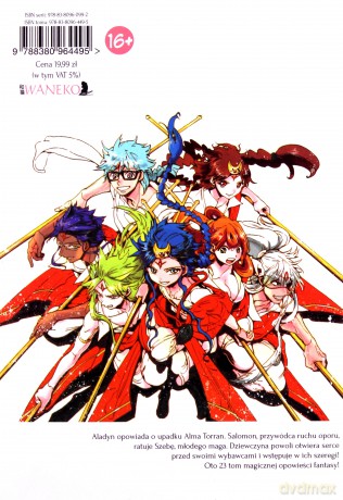 Magi: Labyrinth of Magic (Tom 23) - Shinobu Ohtaka [KOMIKS]
