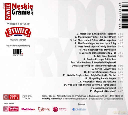 Męskie Granie 2019 Dogrywka (digipack) [CD]