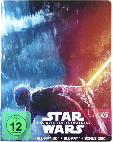 Star Wars: Episode IX - The Rise of Skywalker (Gwiezdne Wojny: Skywalker. Odrodzenie) (steelbook) [Blu-Ray 3D]+[2xBlu-Ray]