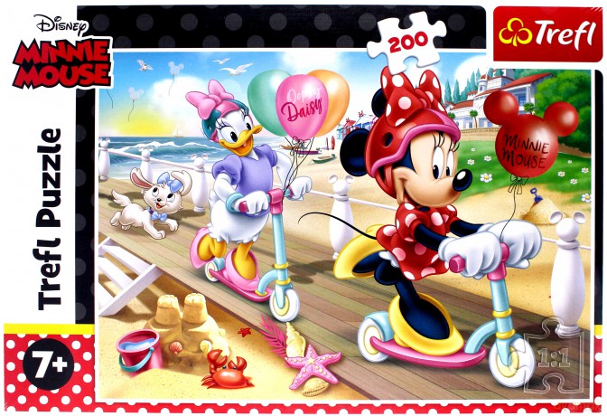 TREFL 200 el. Minnie na plaży Disney [PUZZLE]