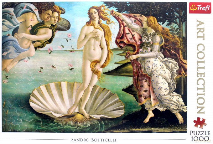 TREFL 1000 el. Sandro Botticelli, Narodziny Wenus [PUZZLE]