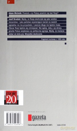 Dzieła Wybrane Adama Michnika 07: Wśród mądrych ludzi [KSIĄŻKA]
