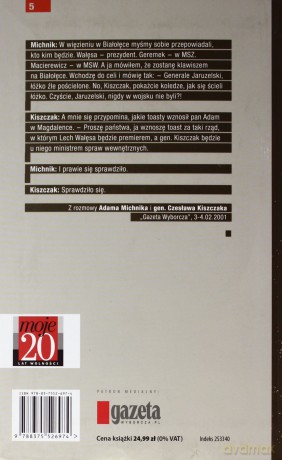 Dzieła Wybrane Adama Michnika 05: Takie czasy [KSIĄŻKA]