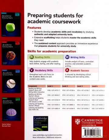 Academic Encounters Level 3 Student's Book Reading and Writing and Writing Skills Interactive Pack - Jessica Williams, Kristine Brown [KSIĄŻKA]