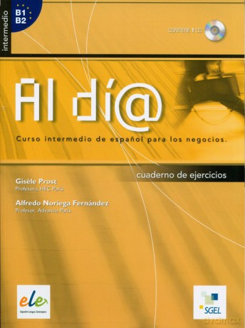 Al dia intermedio Cuaderno de ejercicios audio - Gisele Prost, Fernandez Alfredo Noriega [KSIĄŻKA]