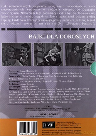 Bajki dla Dorosłych. Kolekcja [BOX] [6DVD]