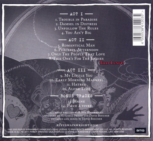 Rufus Wainwright: Unfollow The Rules [CD]
