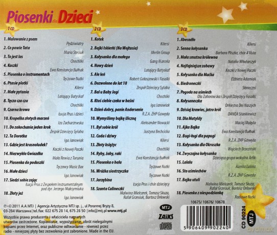 Piosenki dla dzieci [BOX] [3CD]