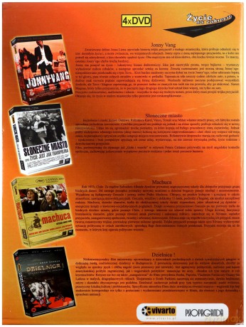 Życie na zakręcie: Machuca / Słoneczne Miasto / Jonny Vang / Dzielnica BOX [4DVD]