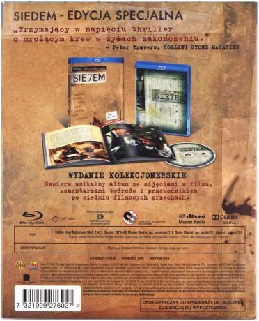 Siedem (edycja specjalna) [Blu-Ray]