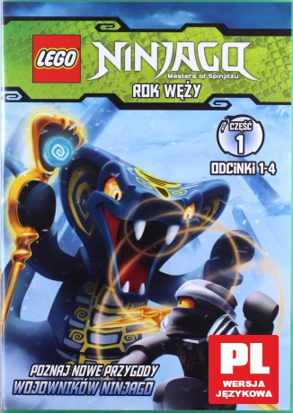 LEGO Ninjago Rok węży część 1 [DVD]