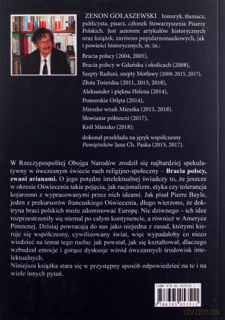 Bracia polscy zwani arianami - Zenon Gołaszewski [KSIĄŻKA]
