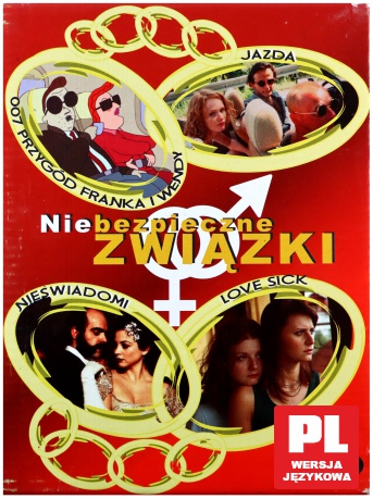 Niebezpieczne związki: Love Sick / Nieświadomi / 007 Przygód Franka i Wendy / Jazda [BOX] [4DVD]